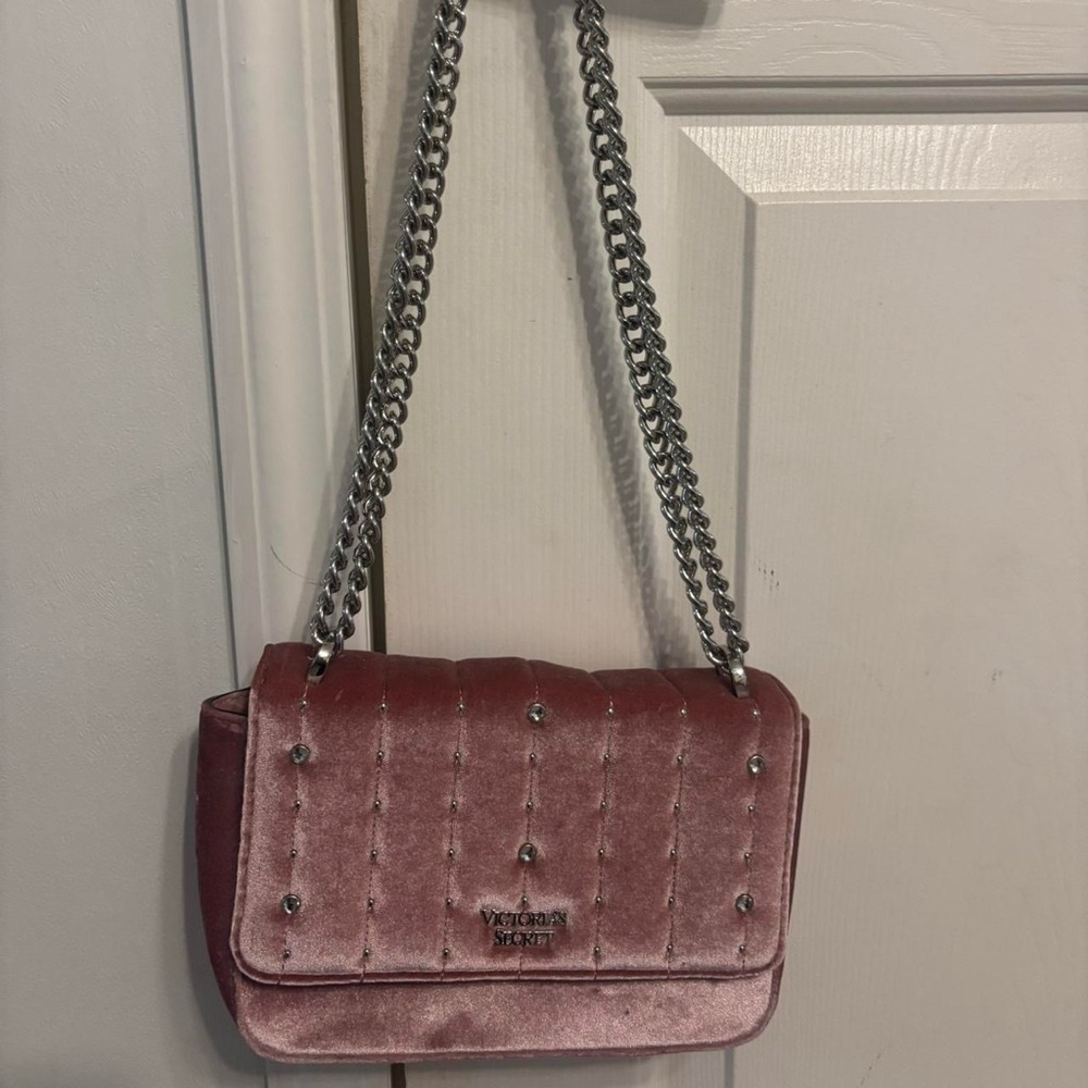 Victoria's Secret velvet Shoulder Bag